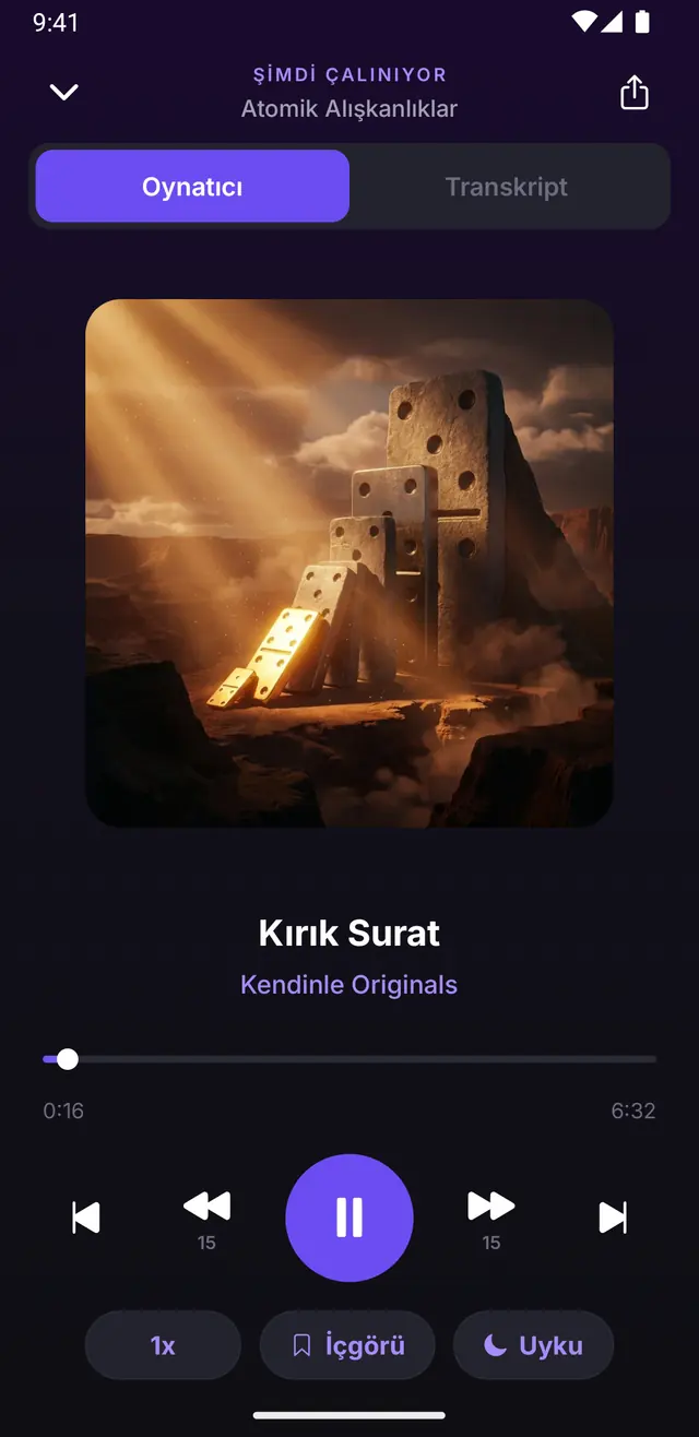Kendinle uygulaması: Çalar